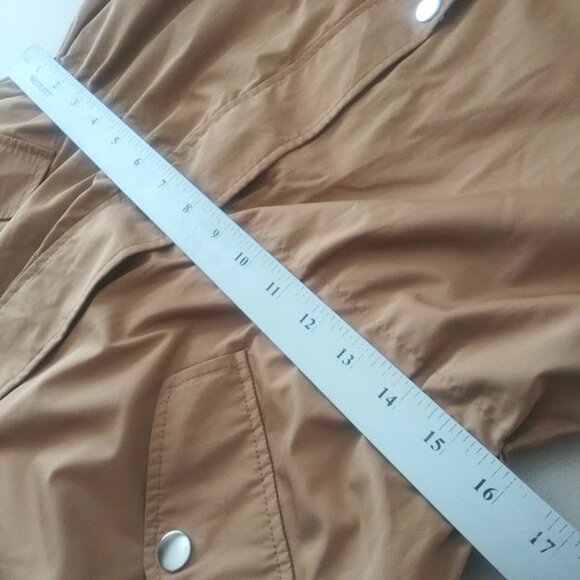 Time And True women's size S (4-6) brown acorn hooded jacket - Picture 8 of 16